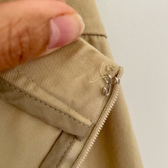 PALMER//HARDING Spicy Asymmetric Draped Poplin Midi Skirt | Size 4/6 - Picture 6 of 10